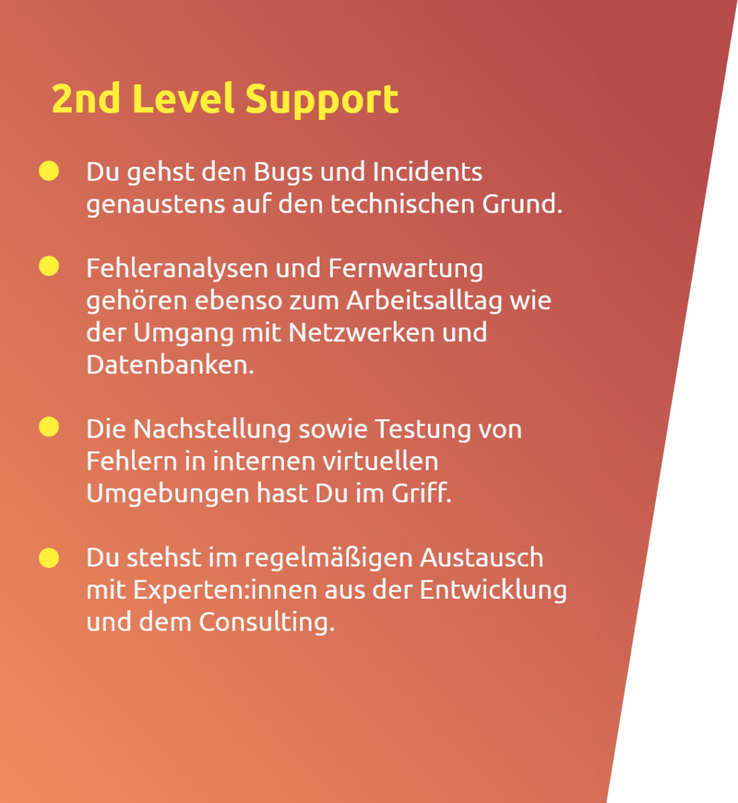 2nd Level Support