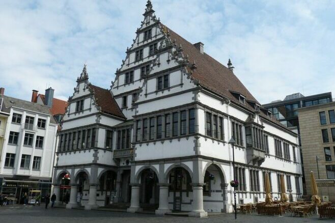 Innenstadt von Paderborn, in der Nähe vom d.velop Büro.